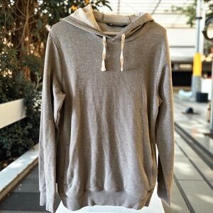 Travis Mathew Light Gray Hoodie Sweater